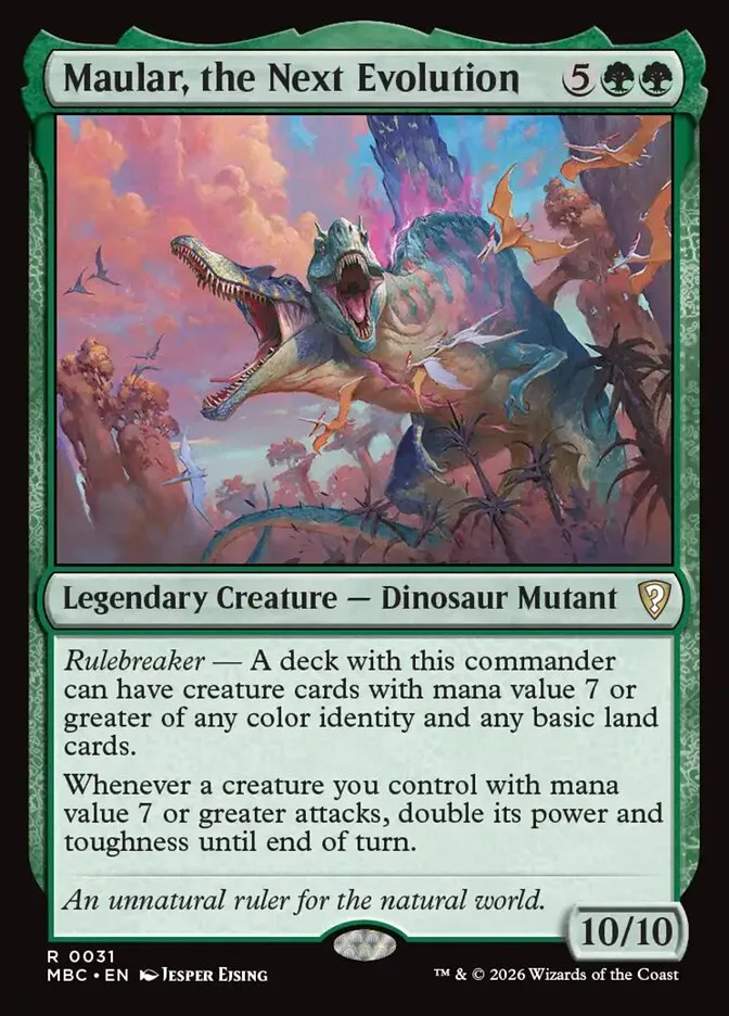 Maular, the Next Evolution — Magic: The Gathering card