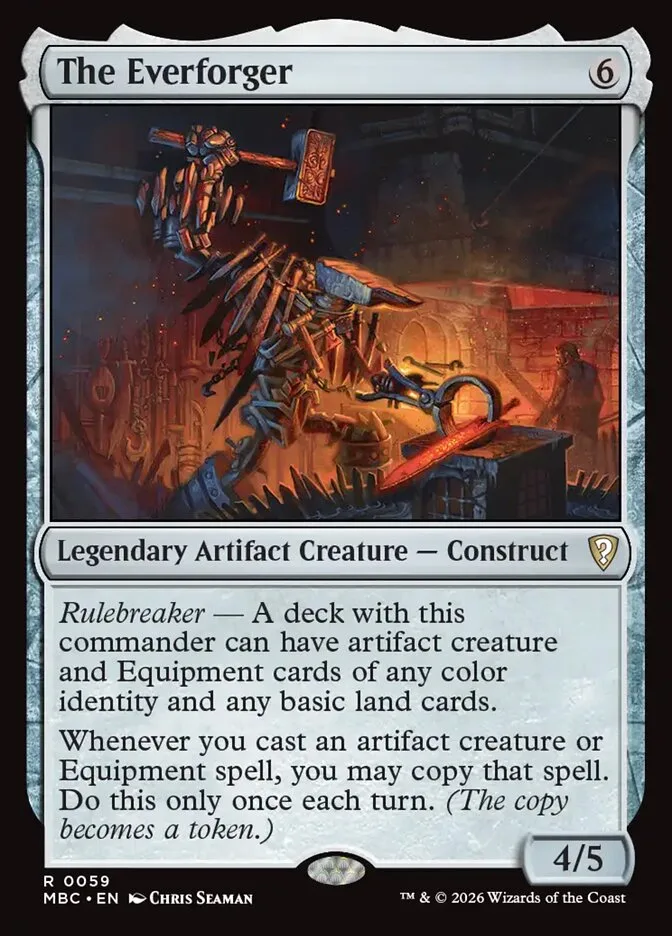 The Everforger — Magic: The Gathering card